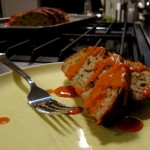 turkey meatloaf serving