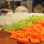 Coq au vin vegetables