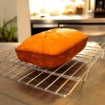 zucchini honey cake loaf finished