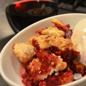 blackberry cobbler finished 2