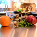 orange black olive bruschetta ingredients