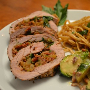 stuffed pork tenderloin plated (1)