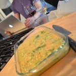 broccoli cheddar cornbread dish