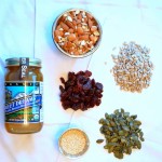 Seedy cherry quinoa bars ingredients