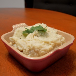 Garlic Infused Mashed Cauliflower - 12